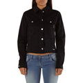 veste Met en jean noir en coton
