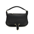 Bolso cruzado Chloé Bos Taurus de piel de becerro negra