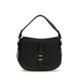 Sac bandoulière Bos Taurus en cuir de veau noir Coccinelle