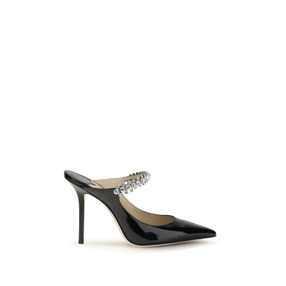 Escarpins Bos Taurus en cuir de veau noir Jimmy Choo