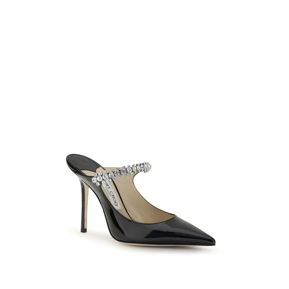 Escarpins Bos Taurus en cuir de veau noir Jimmy Choo