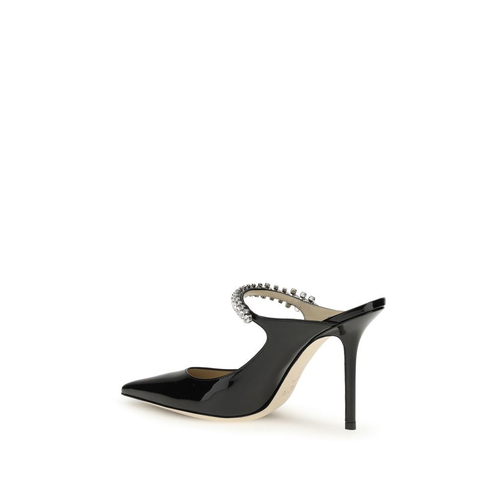 Escarpins Bos Taurus en cuir de veau noir Jimmy Choo