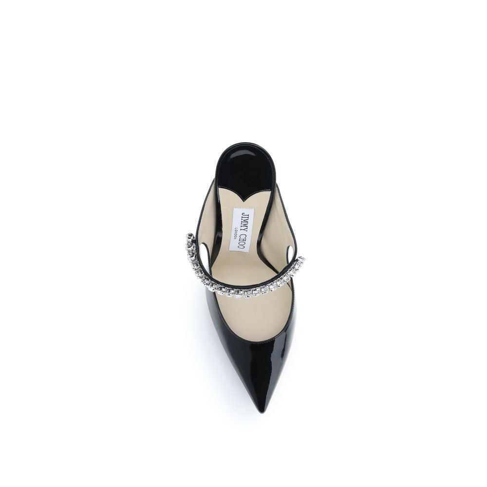 Escarpins Bos Taurus en cuir de veau noir Jimmy Choo