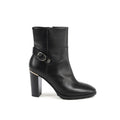 Bottines en cuir noir Tommy Hilfiger