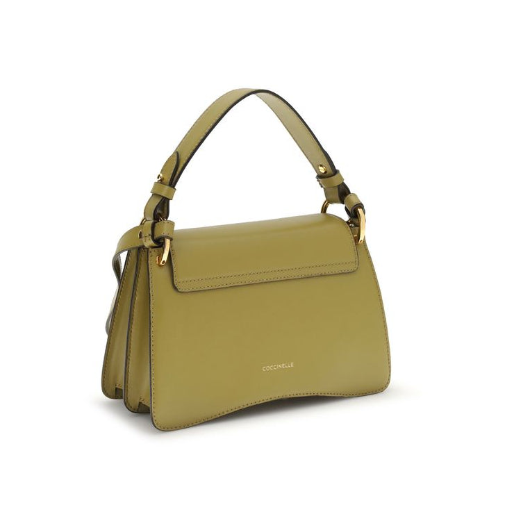 Bolso de mano Bos Taurus de piel de becerro bicolor Coccinelle