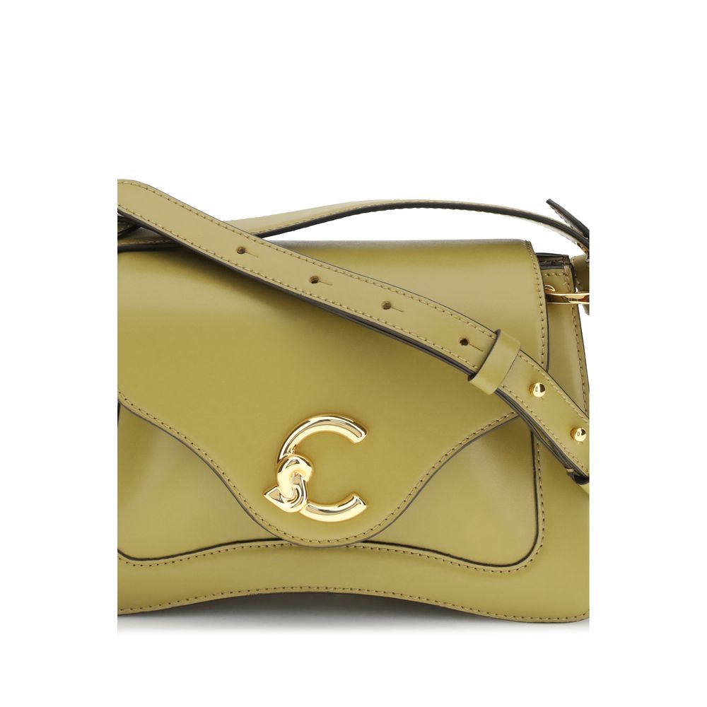 Bolso de mano Bos Taurus de piel de becerro bicolor Coccinelle