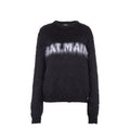 Pull en mohair noir Balmain