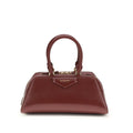 Bolso de mano Bos Taurus de piel de becerro burdeos Givenchy