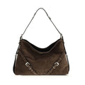 Sac bandoulière Bos Taurus en cuir de veau noir Givenchy