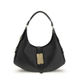Bolso bandolera Bos Taurus de piel de becerro negra Ganni
