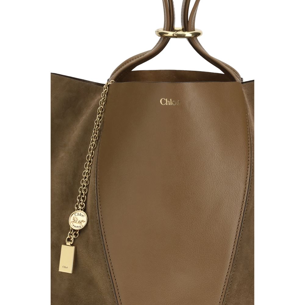 Bolso cubo de piel Chloé