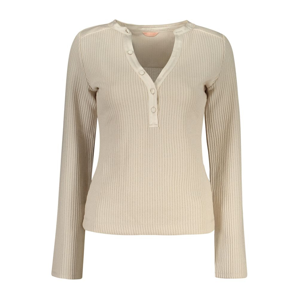Pull beige en polyester Guess