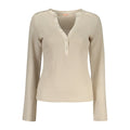 Pull beige en polyester Guess