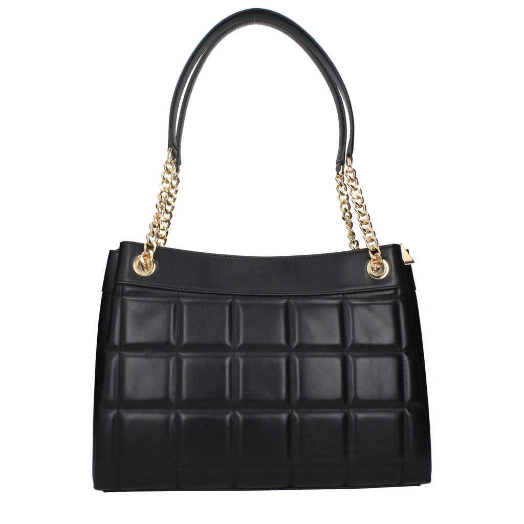 Bolso bandolera de cuero negro Michael Kors