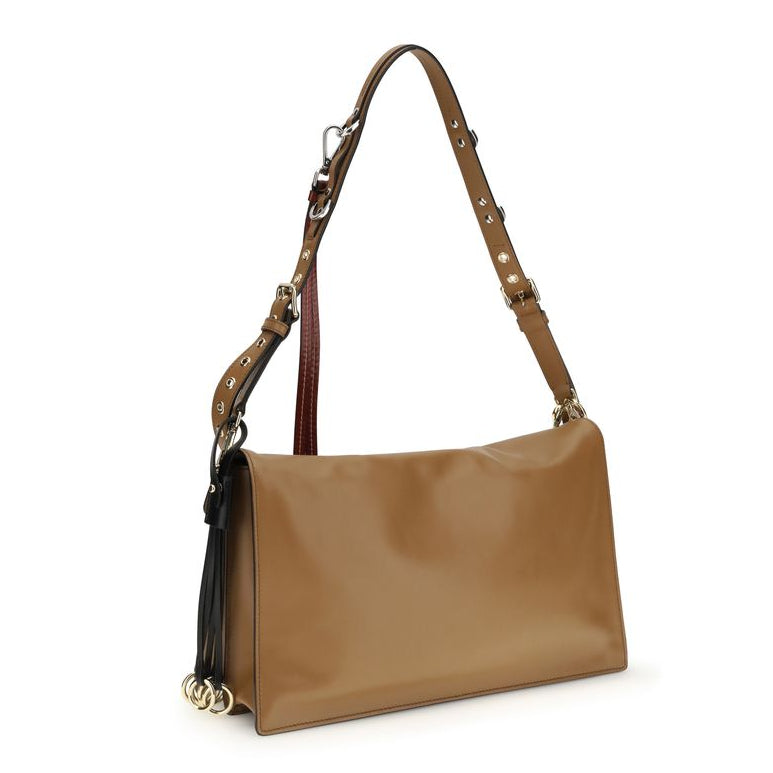 Sac bandoulière Bos Taurus en cuir de veau Prada