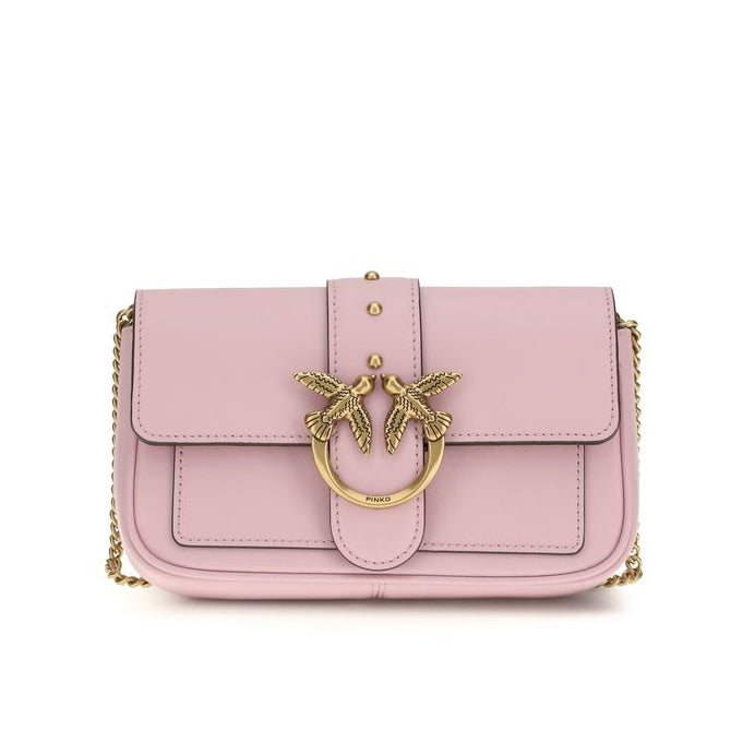 Sac bandoulière Bos Taurus en cuir de veau Pinko