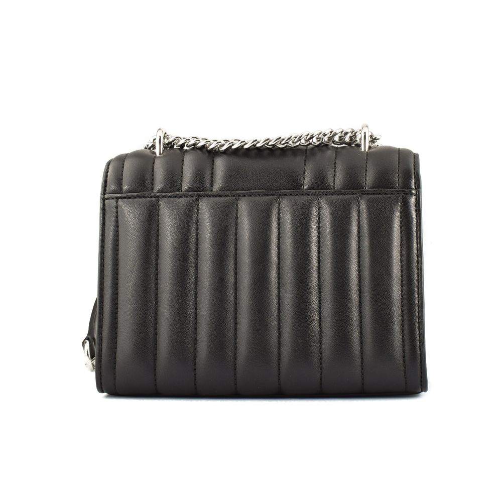 Michael Kors Black Leather Crossbody Bag