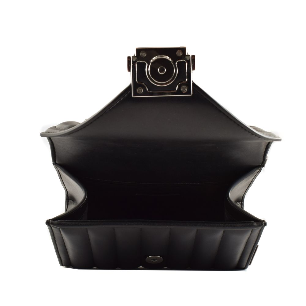 Michael Kors Black Leather Crossbody Bag