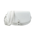 Sac bandoulière en cuir blanc Michael Kors