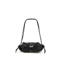 Sac bandoulière Bos Taurus en cuir de veau noir Diesel