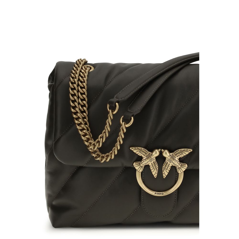 Sac bandoulière Bos Taurus en cuir de veau Pinko