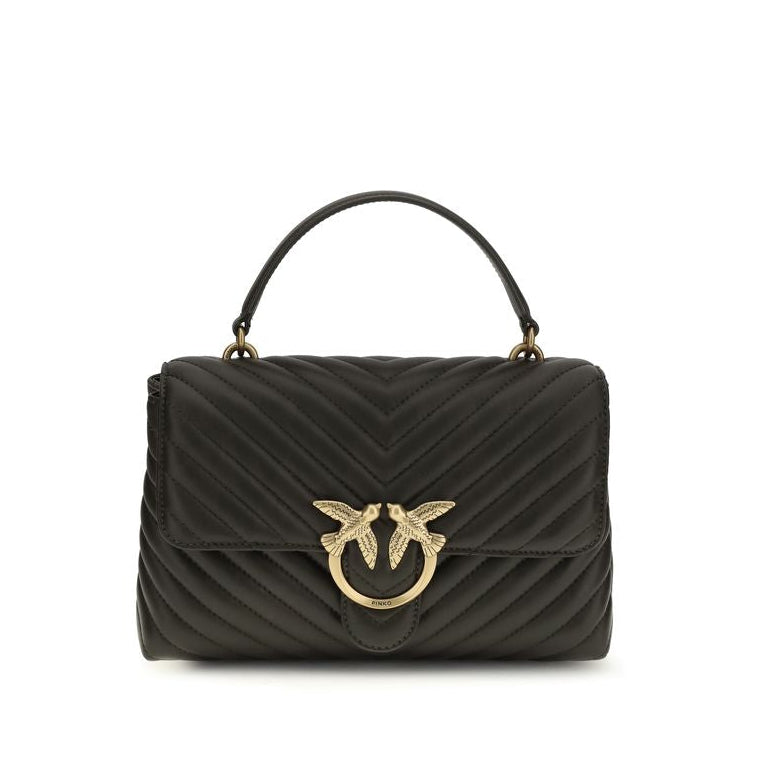 Sac à main Bos Taurus en cuir de veau bicolore Pinko