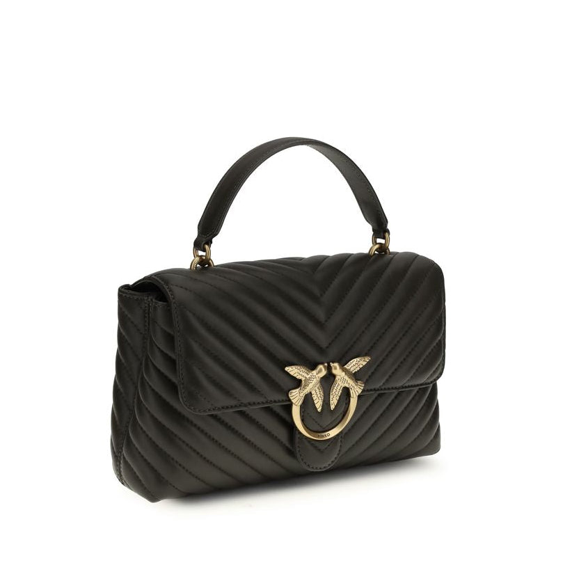 Sac à main Bos Taurus en cuir de veau bicolore Pinko