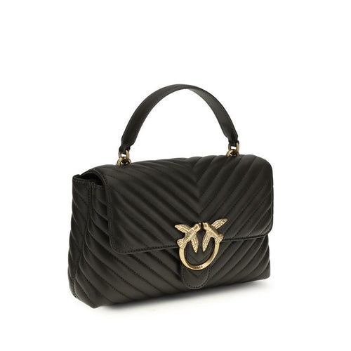 Bolso de mano Bos Taurus de piel de becerro bicolor Pinko