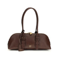 Bolso de hombro Pinko marrón de piel de becerro Bos Taurus