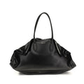 Bolso bandolera Bos Taurus de piel de becerro negra Alexander McQueen