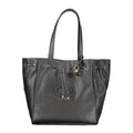 Sac à main en polyuréthane noir Guess