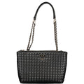 Sac à main en polyuréthane noir Guess
