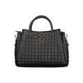 Sac à main en polyuréthane noir Guess