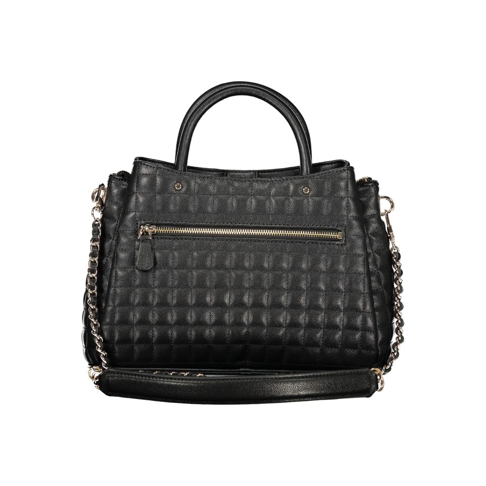 Sac à main en polyuréthane noir Guess