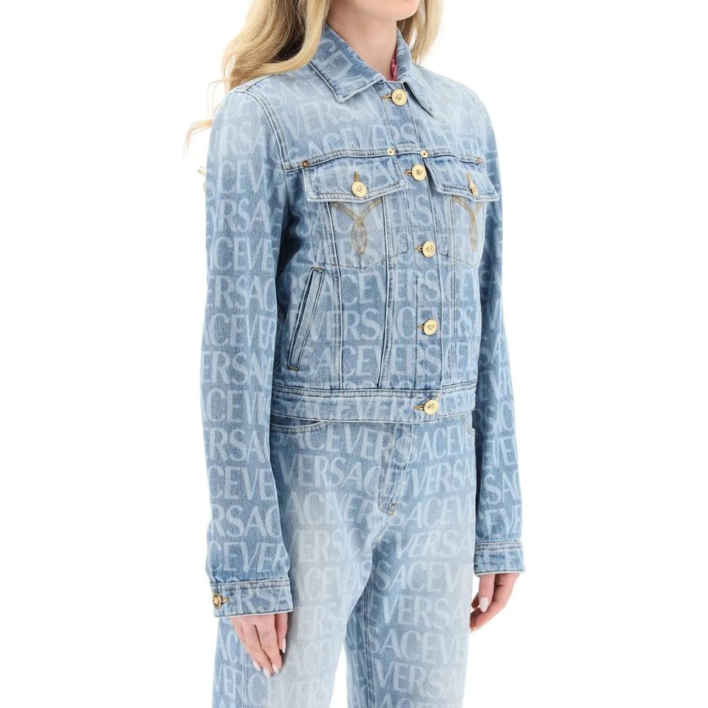 Veste Versace en jean en coton