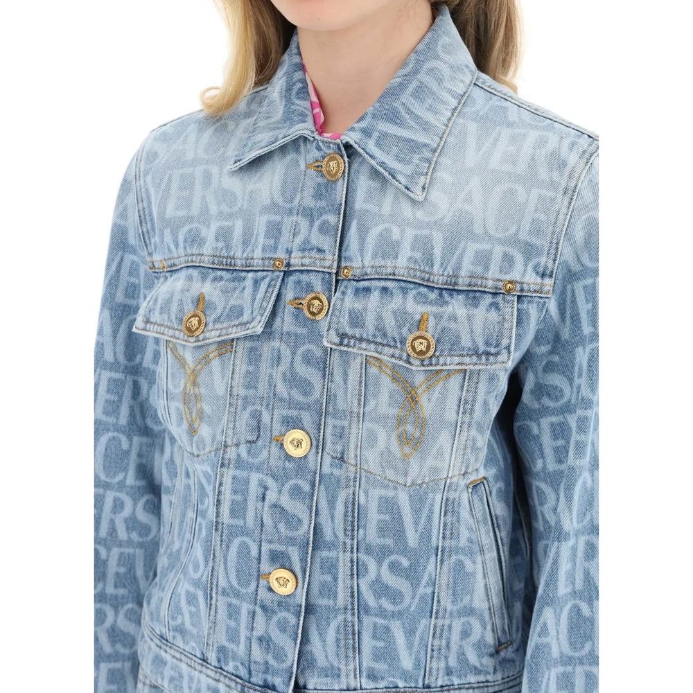 Veste Versace en jean en coton