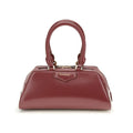 Sac à main Bos Taurus en cuir de veau bordeaux Givenchy