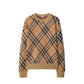 Pull marron en élasthanne Burberry