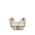Sac bandoulière beige en polyamide Burberry