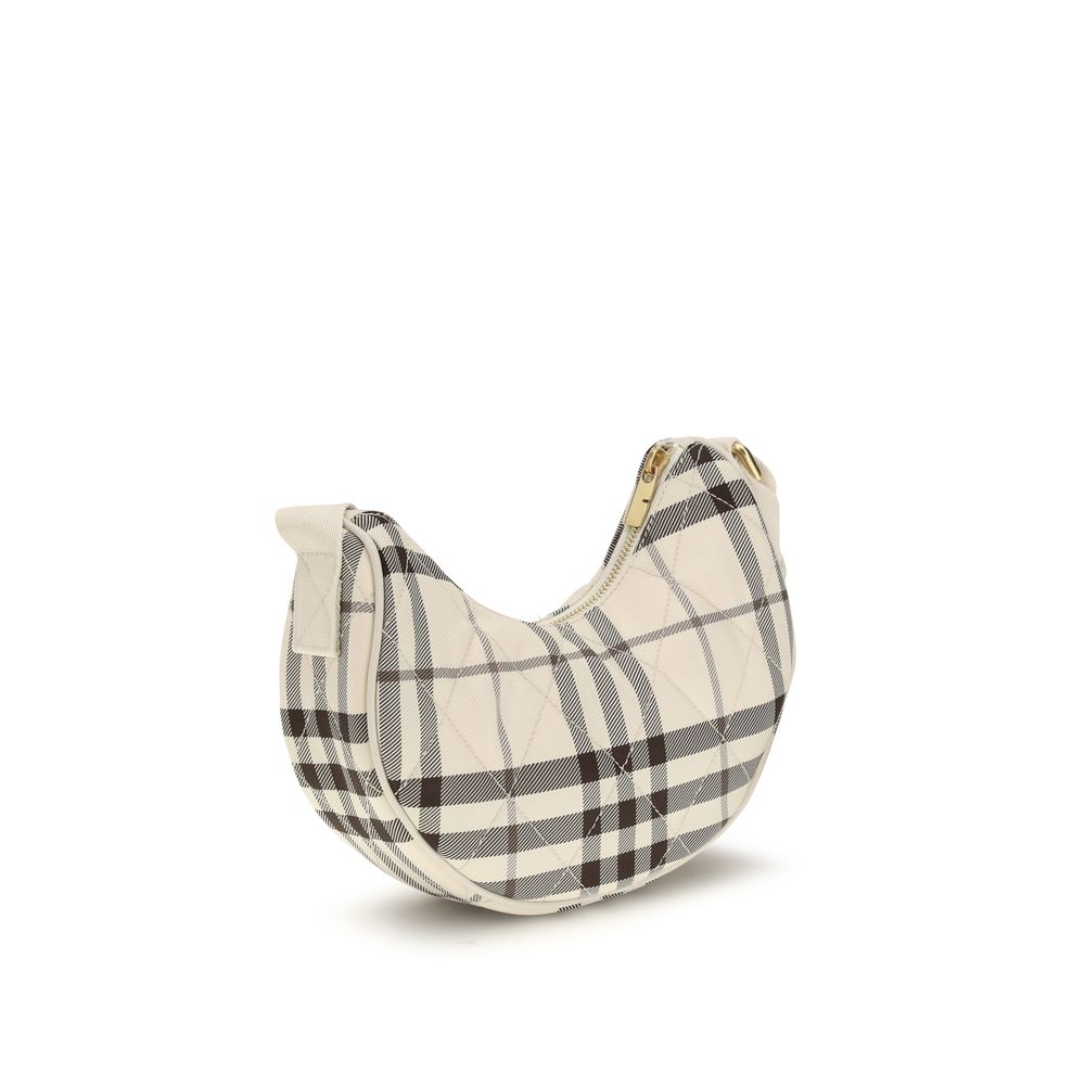 Sac bandoulière beige en polyamide Burberry