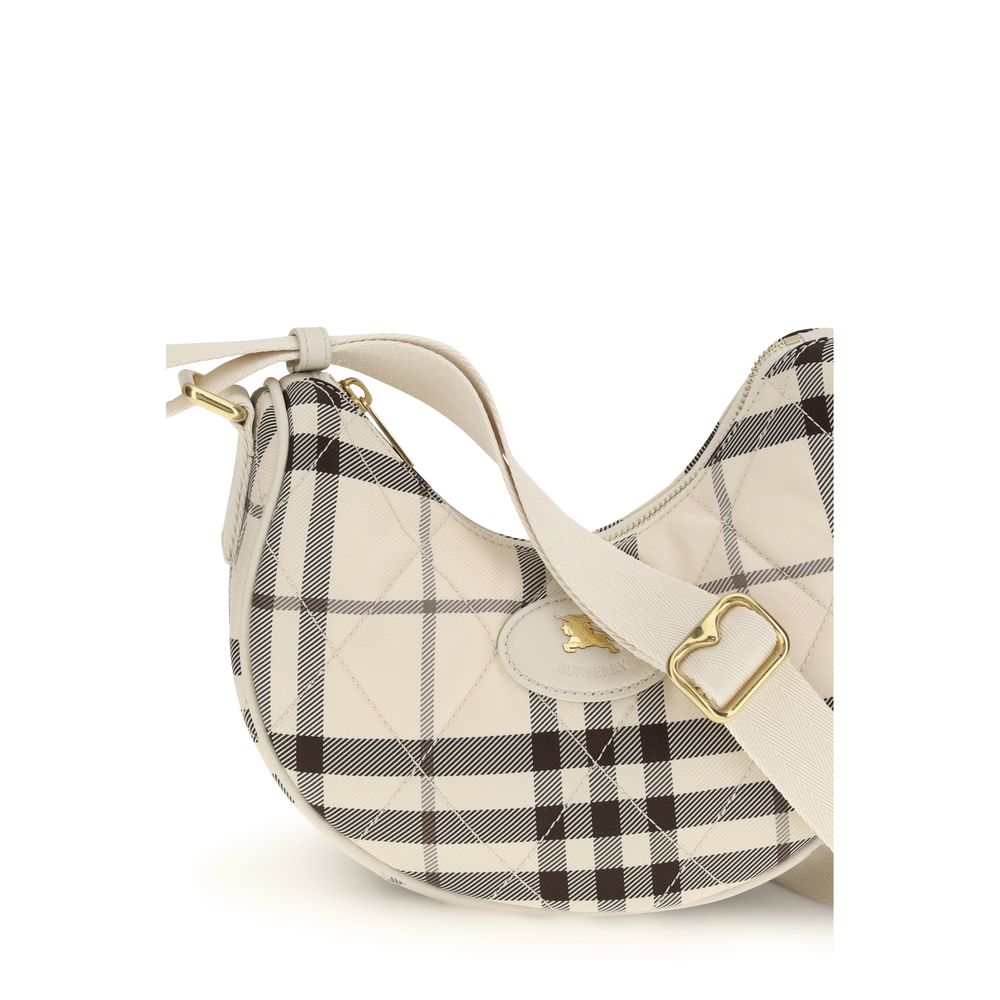 Sac bandoulière beige en polyamide Burberry