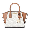 Sac à main en toile beige Michael Kors