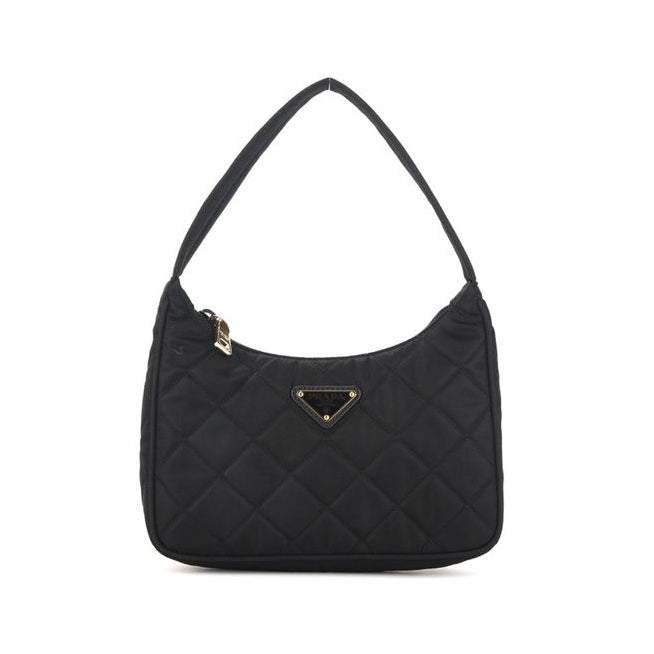 Prada Black Nylon Shoulder Bag