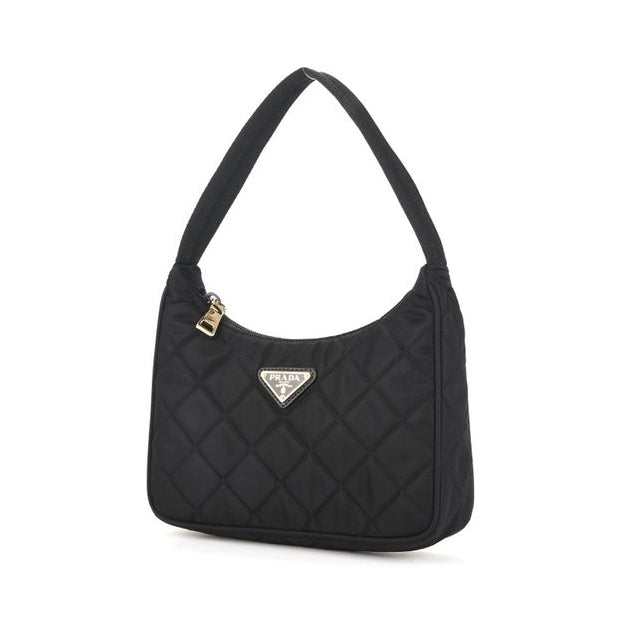 Prada Black Nylon Shoulder Bag