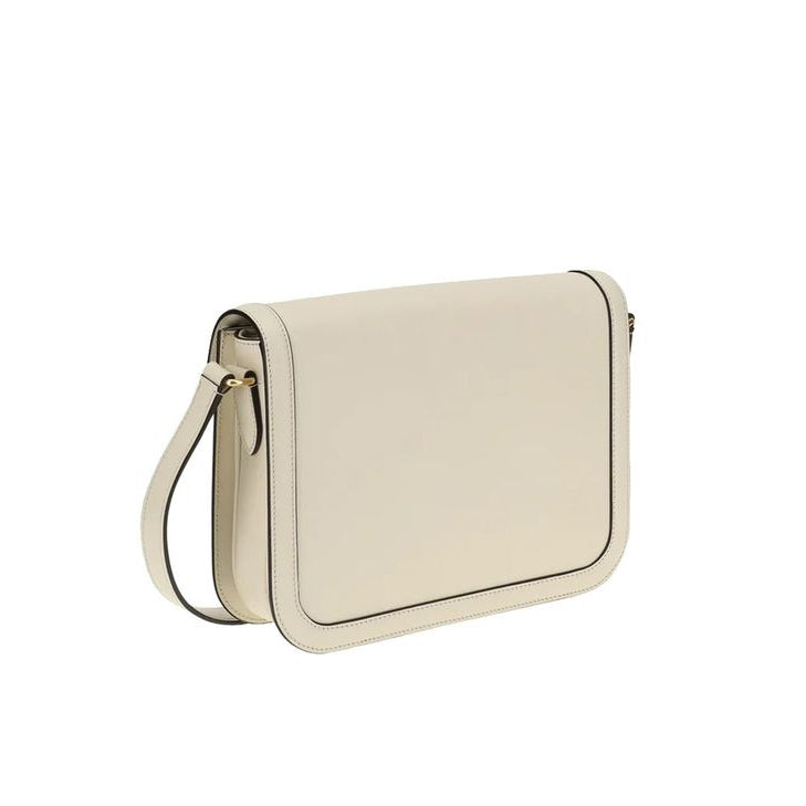 Sac bandoulière en cuir blanc Valentino Garavani