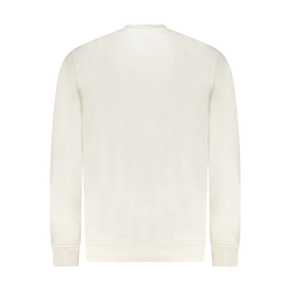 Sweat blanc en coton Tommy Hilfiger