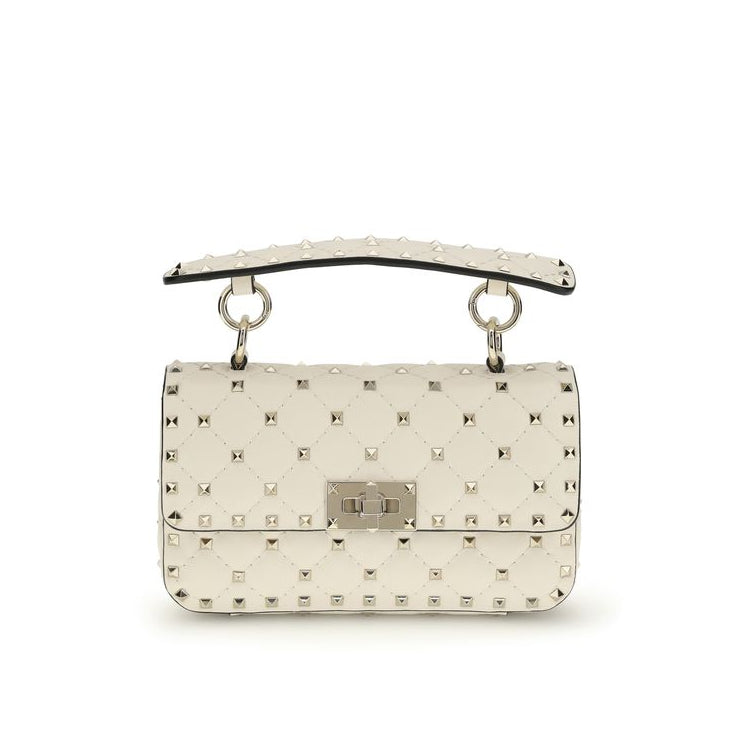 Beige Lamb Ovis Aries Aries Handbag Valentino Garavani