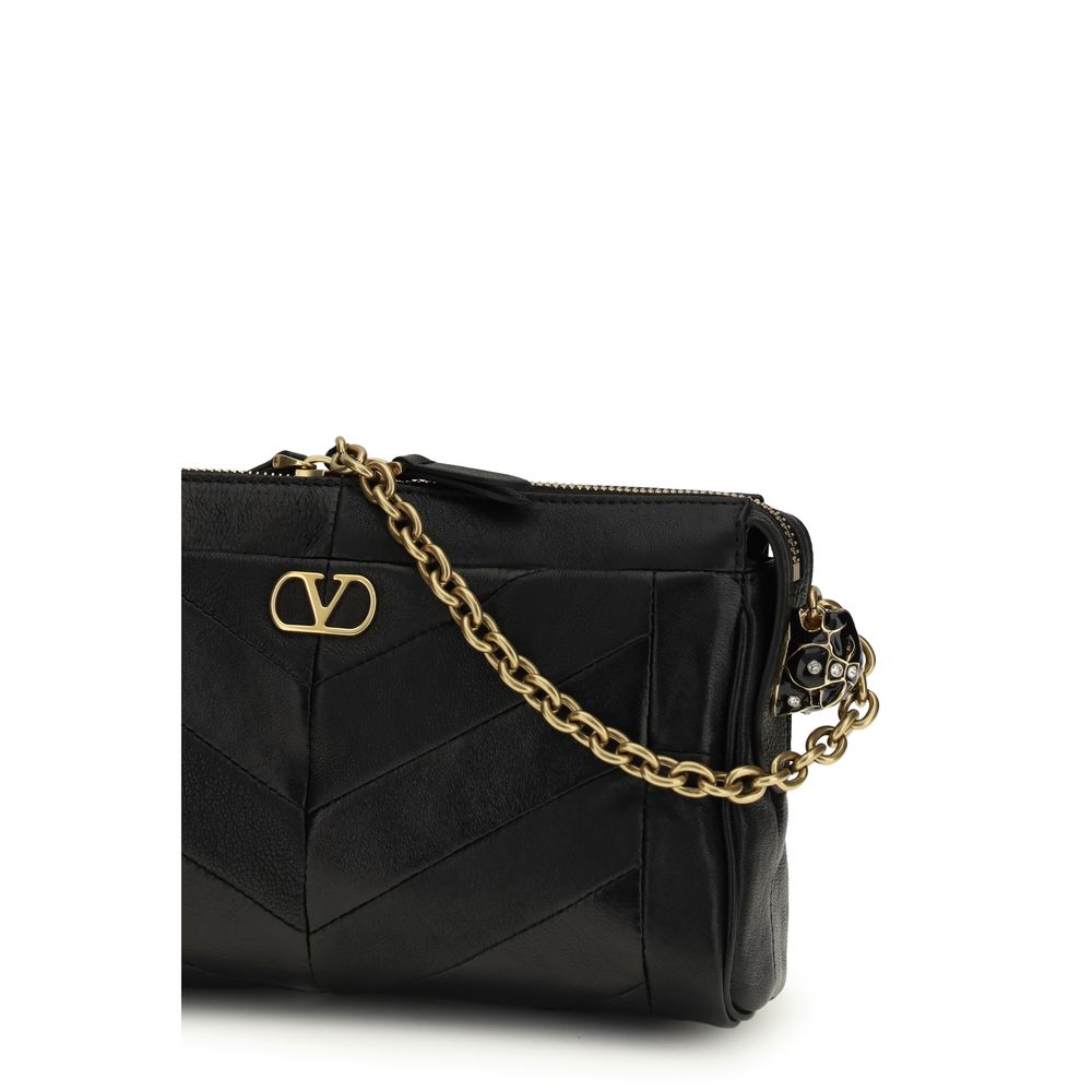 Sac bandoulière Black Lamb Ovis Aries Aries Valentino Garavani