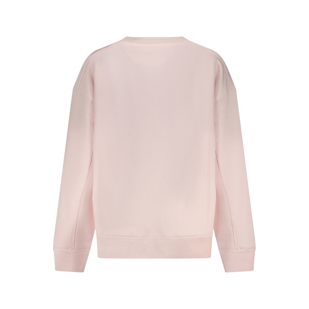 Sweat rose en coton Guess