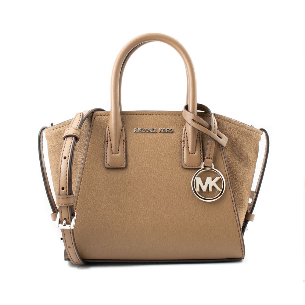 Sac à main en cuir marron Michael Kors